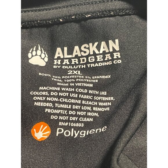 Alaskan Hardgear By Duluth Trading Co T-Shirts Mens 2XL 2 Pack Yellow Black - Picture 7 of 13